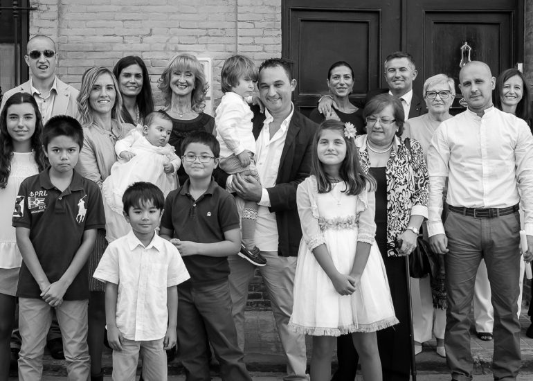 bautizo familia